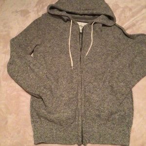 Aeropostale zip up knit sweater